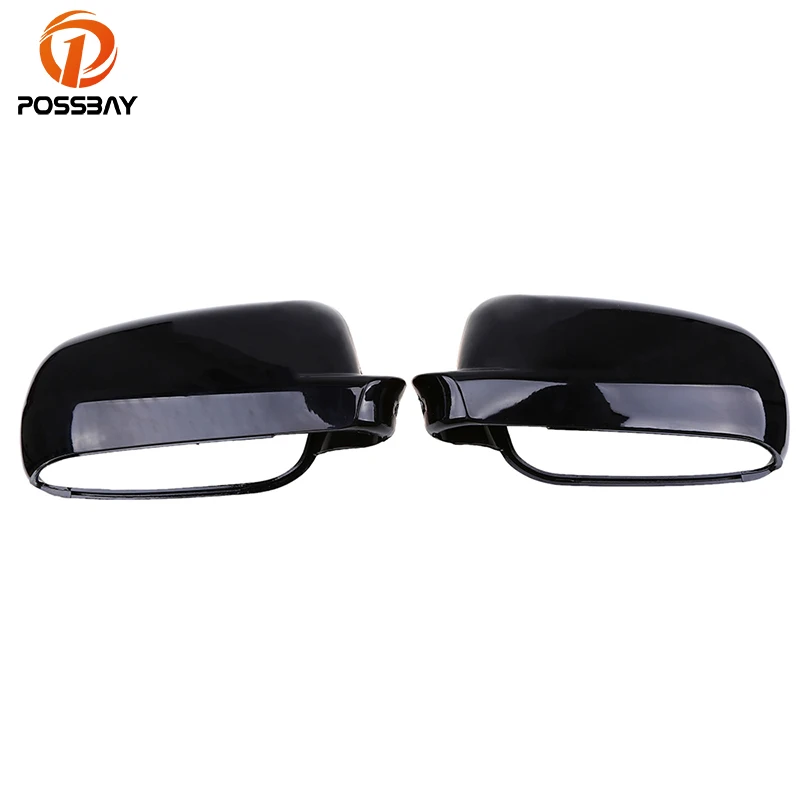 Чехол для зеркала заднего вида POSSBAY боковое зеркало глянцевый черный чехол