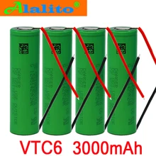 3,7 V 3000 MAH литий-ионный аккумулятор 18650 для SONY us18650 vtc6 30A 3000mah игрушечные инструменты фонарик