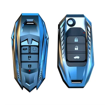 

Metal Car Remote Key Cover Key Case For Honda Civic CR-V HR-V Accord Jade Crider Odyssey 2015- 2018 Remote Protector