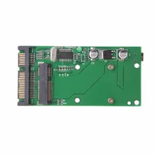 Конвертер mSATA SSD Женский на SATA мужской мини USB конвертер адаптер модуль Горячий