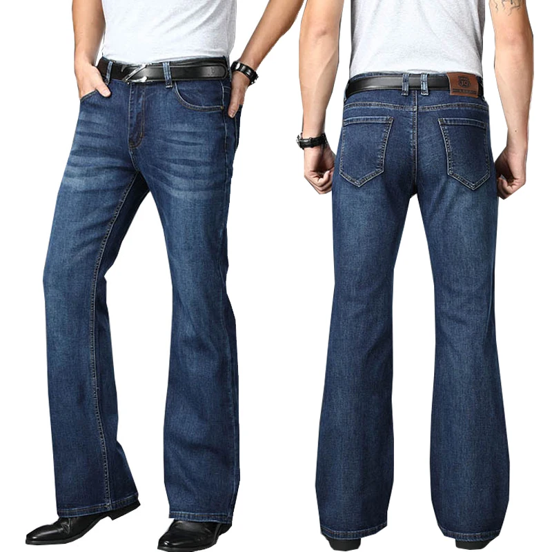 JeansMenMensFlaredJeansBootCutLegFlaredMaleDesignerClassic