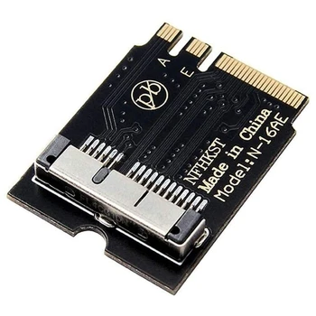 

Adapter Card for Hackintosh Free-Drive BCM943224PCIEBT2 BCM94360CD to a E Key Transfer Adapter Card