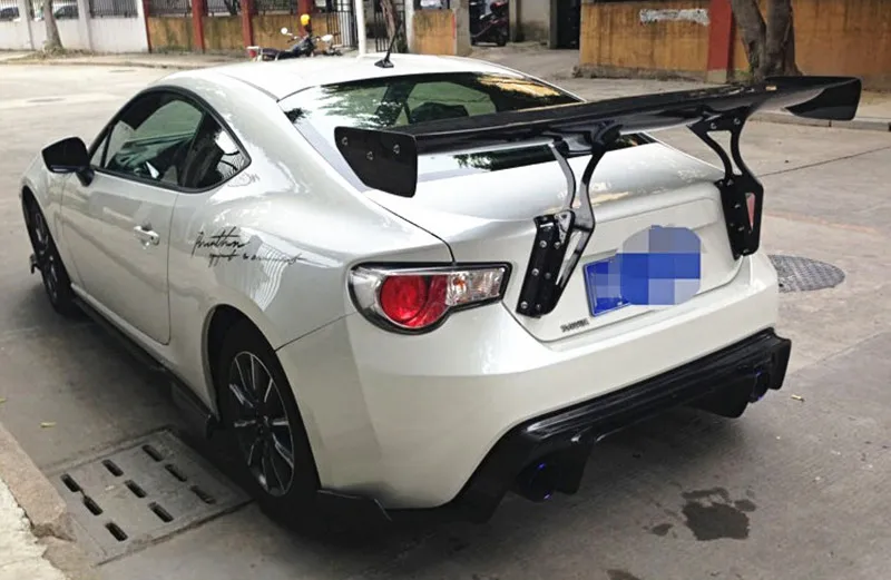 Автомобиль-Стайлинг углеродное волокно черный Материал G Стиль GT 86 BRZ задний багажник крыла Спойлер для Subaru BRZ Toyota 86 GT86