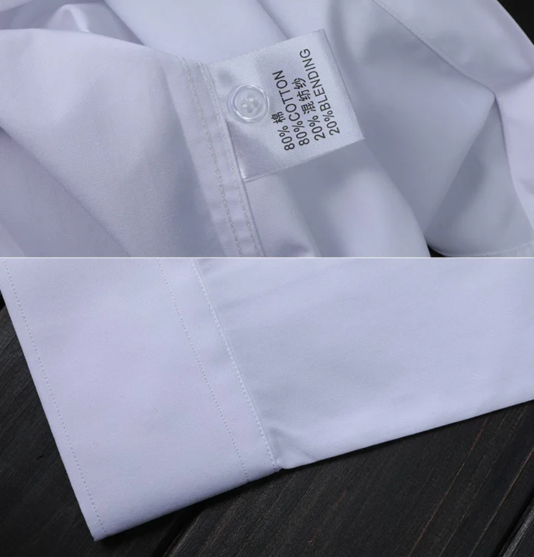 Роскошная черная рубашка с вышивкой Для мужчин свадебные Chemise Homme Фирменная Новинка Slim Fit Повседневное Мужская одежда, рубашки, деловая, общественная рубашка