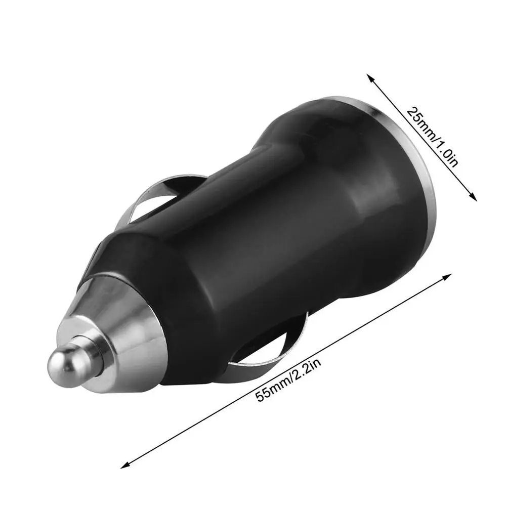 Новинка 2019 автомобильное зарядное устройство USB адаптер питания вход 12 24 В
