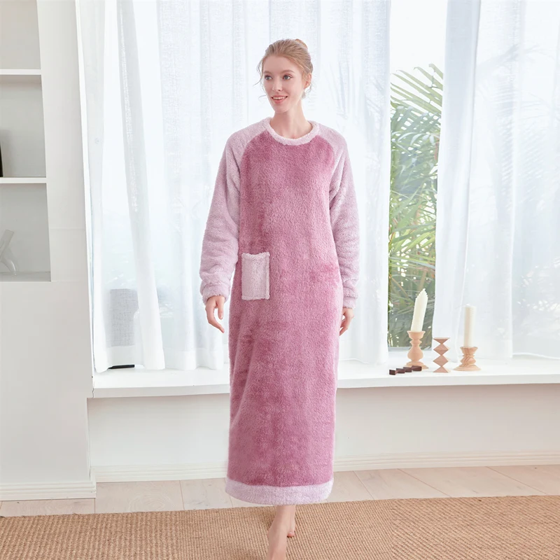 Aggregate 165+ fleece kaftan dressing gown camera.edu.vn