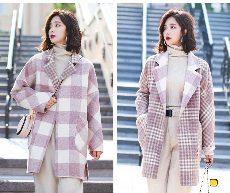 Classic double-sided albaca wool 860g thickened winter cashmere coat fabric