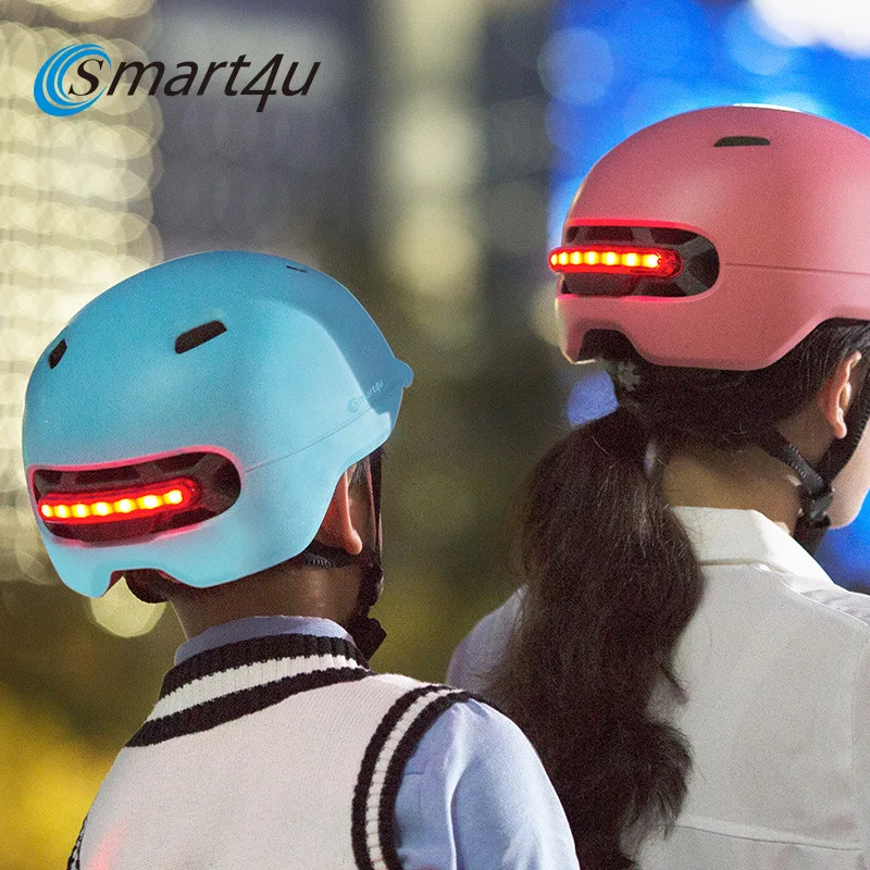 

Permanent & Amp; Smart4u Riding Helmet Men And Women Balance Mountain Road Bicycle Equipment Safety Helmet One-piece Children