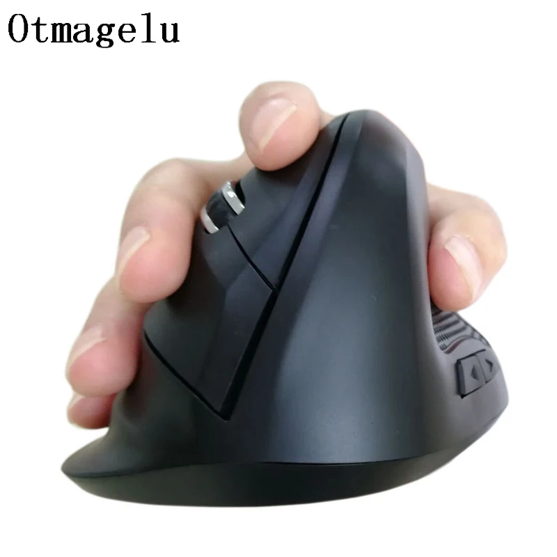 

Wireless Vertical Mouse Ergonomic Computer Gaming Mause 800/1200/1600 DPI Wrist Rest Protection Optical Mice for computer laptop
