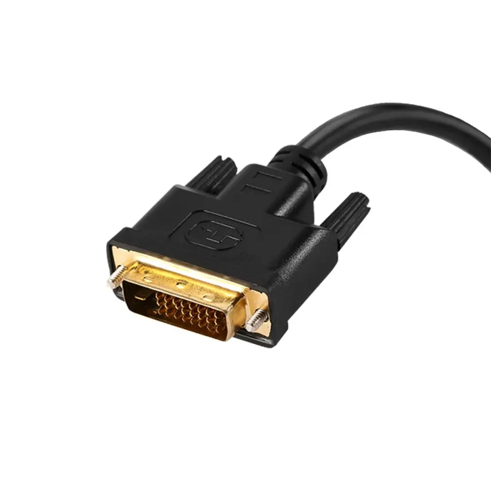 LESHP Black 3/5Meter Durable Portable Monitor Cable HDMI to DVI Cable Rated High Speed Bi-Directional HDMI HDTV to DVI Cable