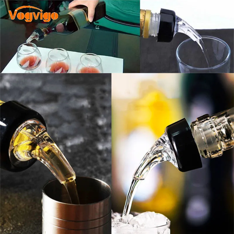 VOGVIGO портативный 20 мл/30 мл количественное вино Pourer спиртовой жидкости диспенсер измерительный масляный бутылочный носик Вино Графин Бар Инструмент