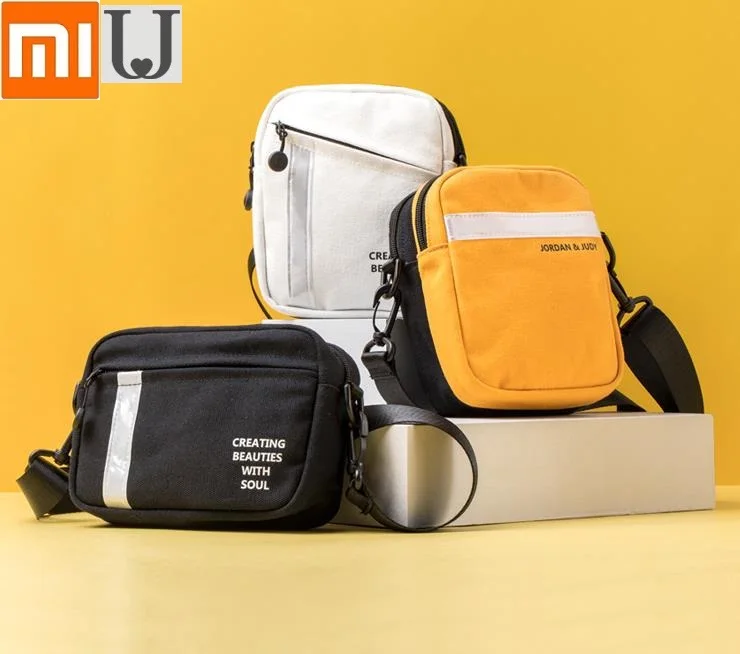  Xiaomi jordajdy двусторонняя сумка через плечо, сумка для мужчин и женщин, простая нагрудная сумка для отдыха мобильный телефон 