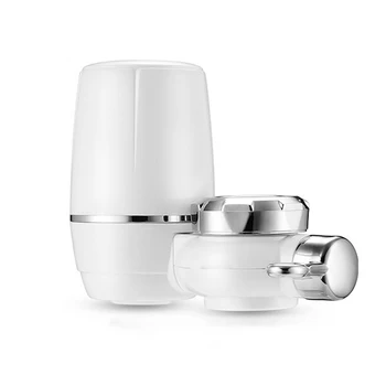 

Tap Water Purifier Clean Kitchen Faucet Remove Water Impurities Rust Mini Washable Ceramic Percolator Water Filter