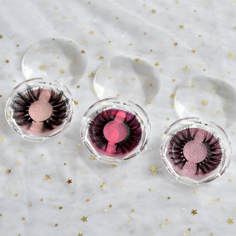 US $77.90 Lashes Mink 25mm Mink Eyelashes Packaging Box Fake Eyelashes Package Wholesale Dramatic False Eyelashes 5d Mink Lashes Vendors