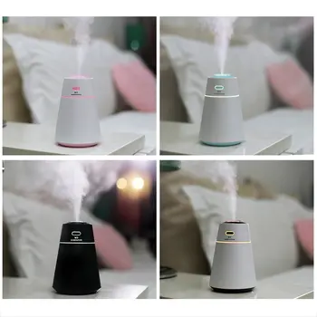 

Portable USB Air Humidifier Essential Oil Diffuser with Colorful LED Light Air Purifier for Home Office Aromatherapy Mini 5v -