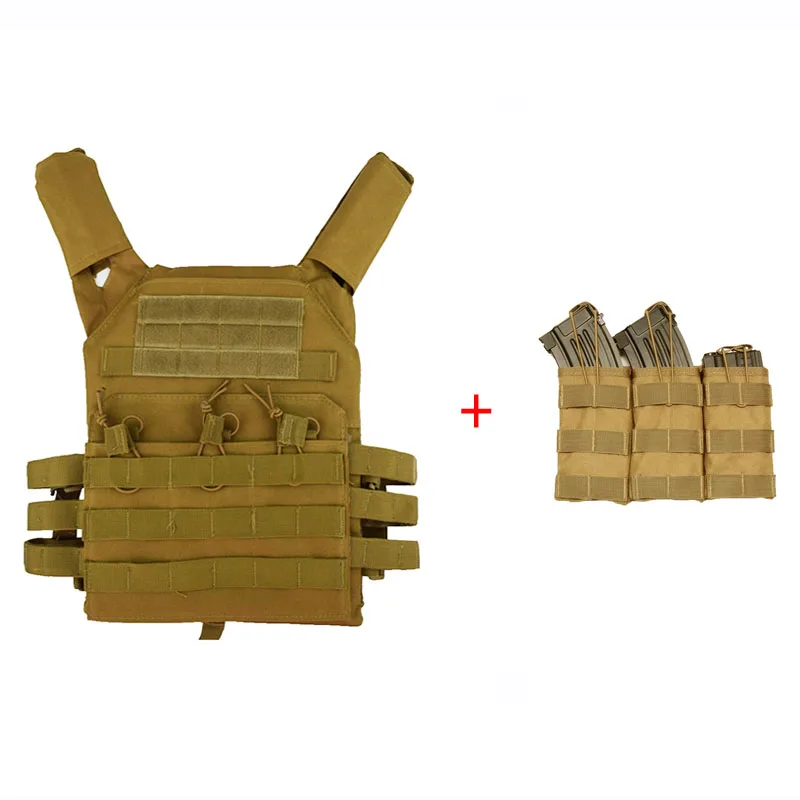 Тактический жилет армейский БОЕВОЙ ОХОТНИЧИЙ тарелка MOLLE защитный для