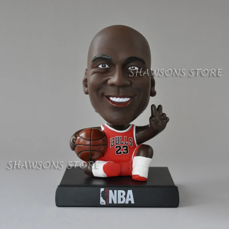 

Basketball Sport Stars Figure Bobblehead For Car Ornament Nodder Figure Shaking Head Doll Statue