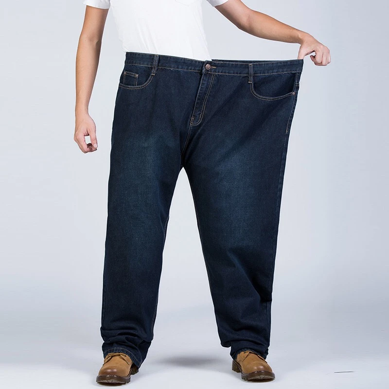 mens plus jeans