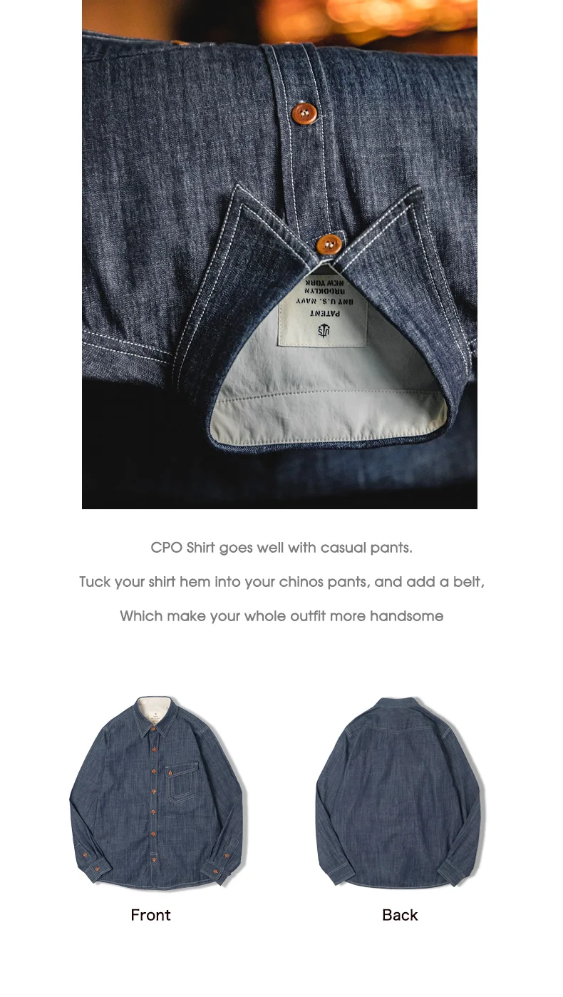 Selvedge Denim Shirt