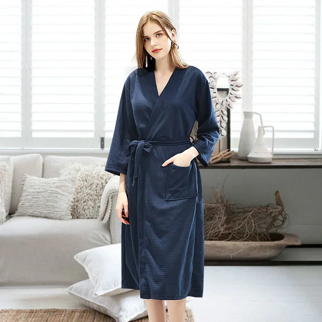 Summer Bathrobe Suck Water Bath robe 