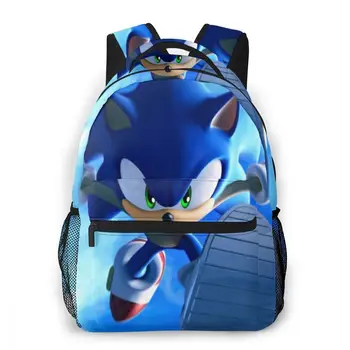 

Sonic Image Print sonic the hedgehog cartoon Anime Sonic Heroes Adventure Casual Backpack