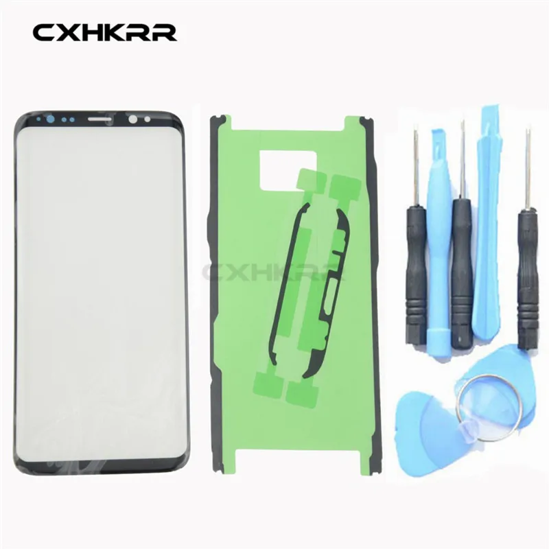 

Screen Touch Panel Outer Glass For Samsung Galaxy S8 Plus S9 Plus S10 plus S10 5G S10e Note 9 8 Front Glass Replacement Kits