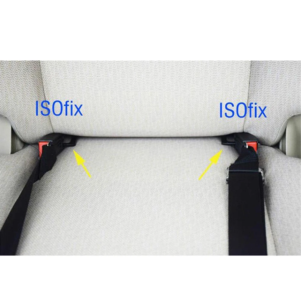 Кронштейн для детского сиденья со стальной защелкой Isofix соединитель пряжка для ремня крепление для автомобильного детского безопасного сиденья