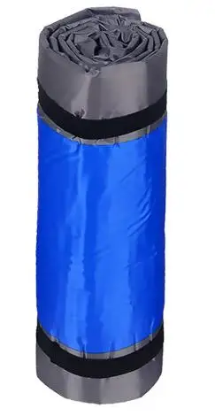 Blue Gray Stripes Открытый Кемпинг одиночный Автоматический надувной коврик туристический тент Siesta спальный коврик ручной ремень с подушкой утолщенный влагостойкий - Цвет: Blue Gray Stripes