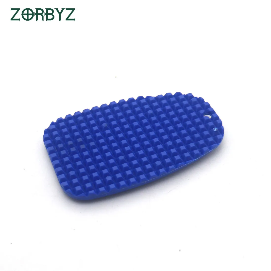 ZORBYZ синяя боковая Подставка для велосипеда Байкерская подставка парковки Harley Honda