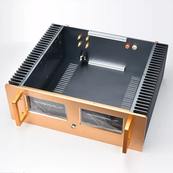 

A60 All aluminum amplifier chassis / Preamplifier case / AMP Enclosure / DIY box (430 *150*359mm)