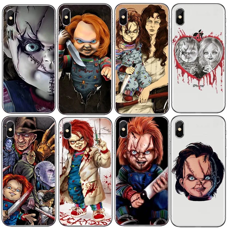 Чехол для телефона CHUCKY HORROR CHILDS PLAY MOVIE DIY Apple iPhone XS MAX 8 7 6 6S Plus X 5 5S SE 5C | Мобильные