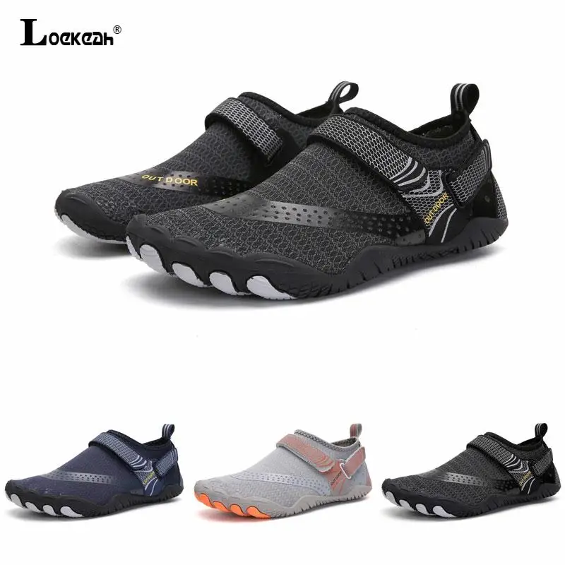 Elastic Quick Dry Aqua Shoes Plus Size Nonslip Water Shoes For Women Men Breathable Footwear Surfing Beach Sneakers 1