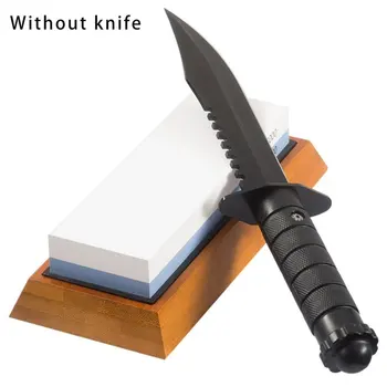 

Professional Knife Sharpener Stone Dual 1000/6000 Whetstone-Knife Sharpening Stone Kit Perfect Polish Knives