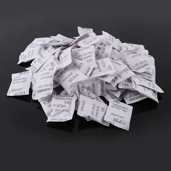 

100 Pcs Dry pack 1 Gram 1g Silica Gel Packets Desiccants desiccant Drypack