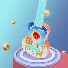 

Kids Ukulele Lovely Accessory Toddler Beginner Keep Tone Ukulele for Education Musical Instruments Mini Children Guitar