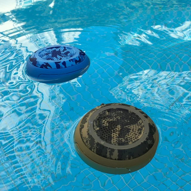 IPX7 Deep Bass Swimming Speaker Pool Floating TWS Bluetooth Speakers Wireless Waterproof stereo for Outdoor TF