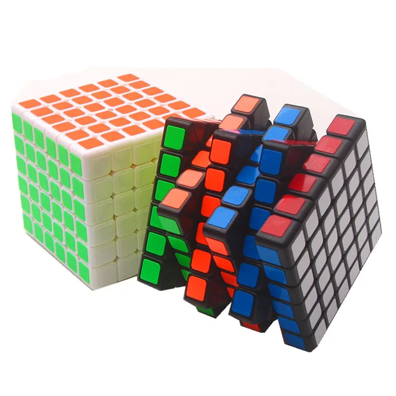 YongJun YJ GuanFu 7x7x7 Безопасная абс пластиковая наклейка волшебный куб быстрый ультра-Гладкий 7x7 скоростной кручение Головоломка Куб детские игрушки подарок