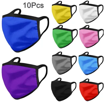 

5/10pcs Face Cover Pm2.5 Cotton Lovers Face Cover Activated Carbon Cover Washable Reuse Windproof Face Cover mondkapjes In Stock