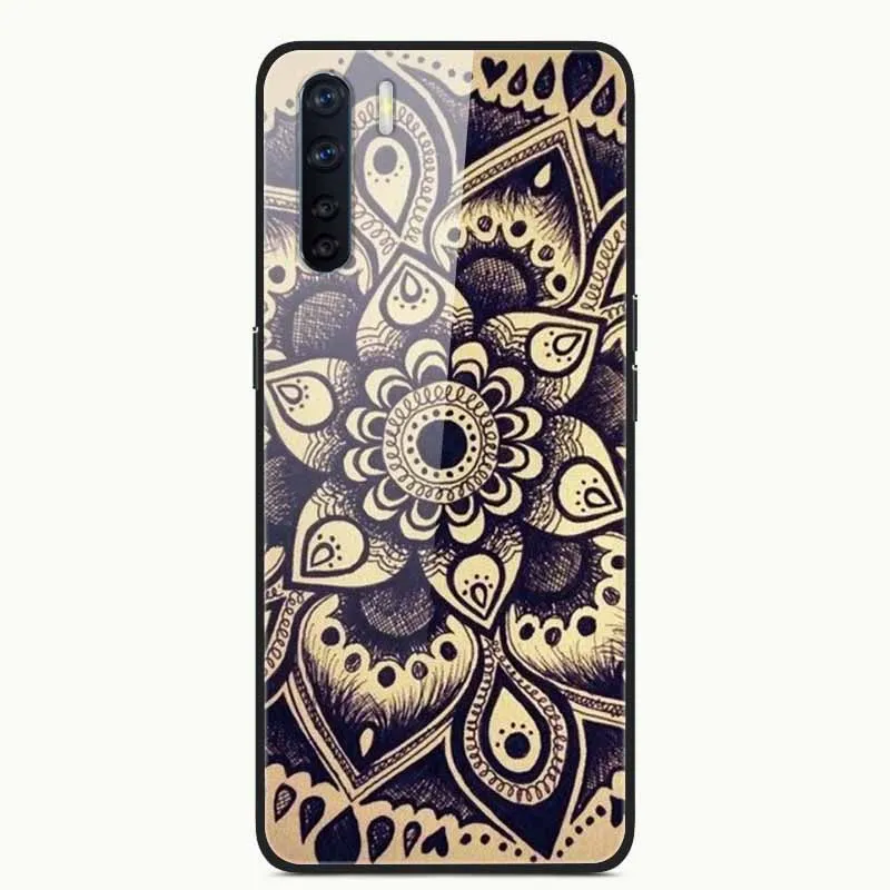 Premium Tempered Glass Hard Back Case - Elegant Protection