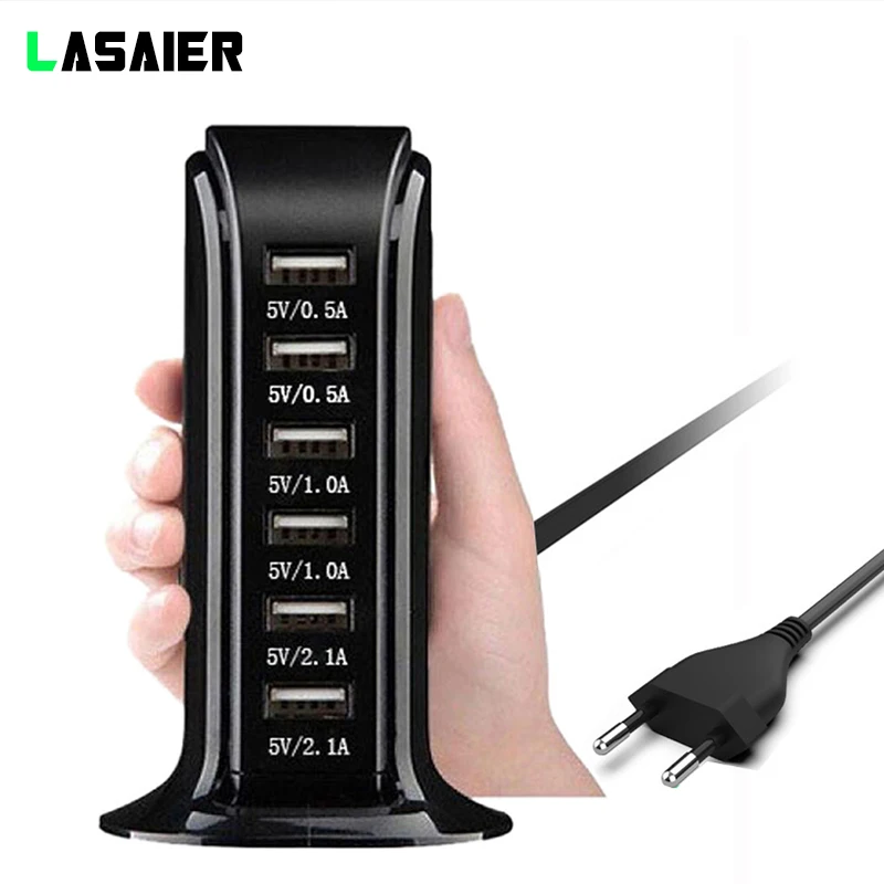 

Multi USB Charger HUB USB Charging Station Dock Universal Mobile Phone Desktop Wall Home Chargers Travel Socket Power Adapter