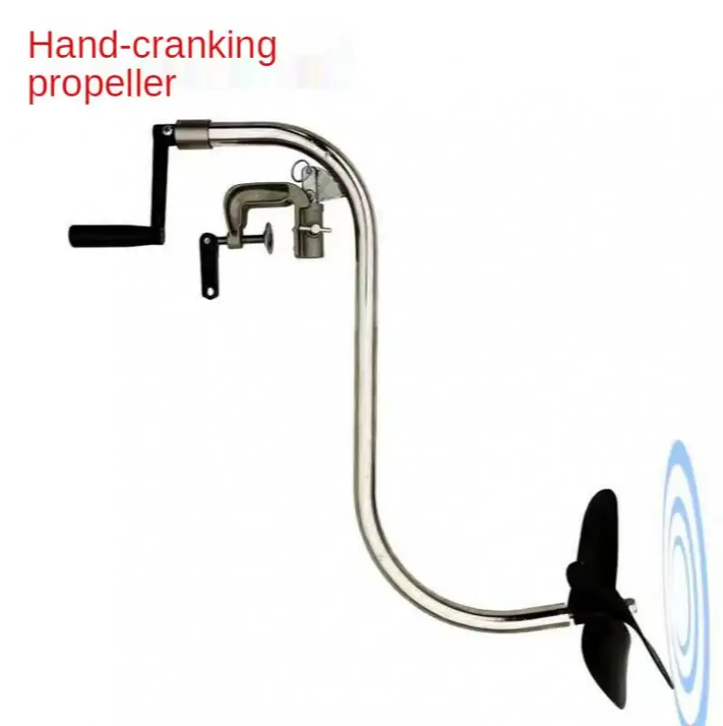 Handheld propeller marine rubber boat paddle hand manual propeller