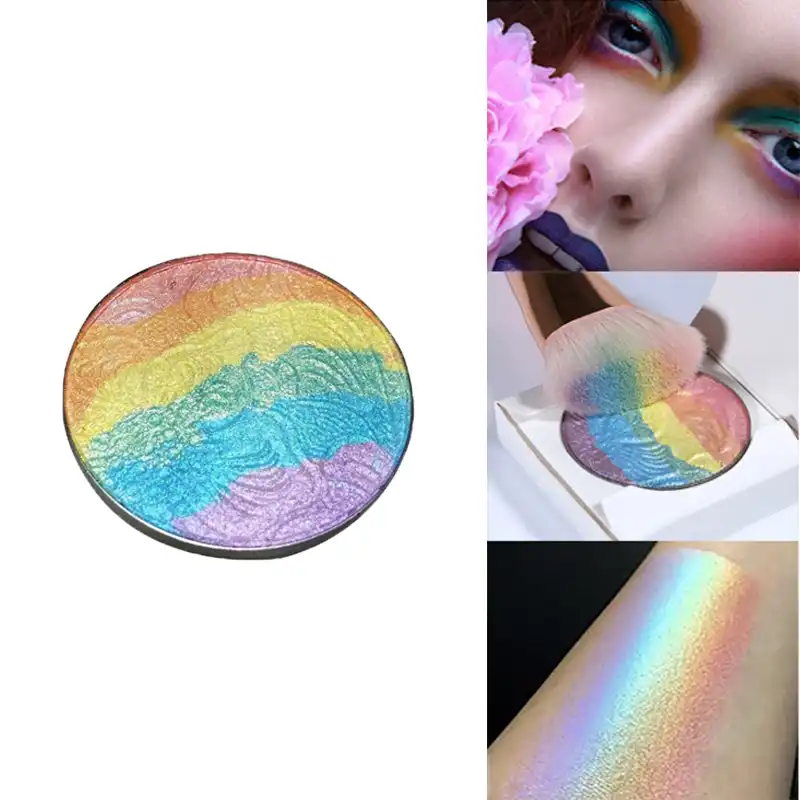 rainbow blush makeup