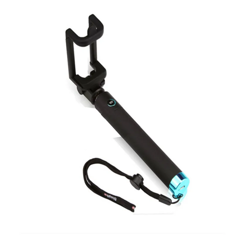 Portable Extendable Handheld Self-portrait Monopod Stick Handheld Wired Selfie Stick For Smartphone 30AUG0206