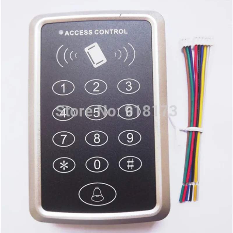 

5pcs/lot RFID Proximity entry lock door access control system Keypad 125KHz EM ID card Access Controller