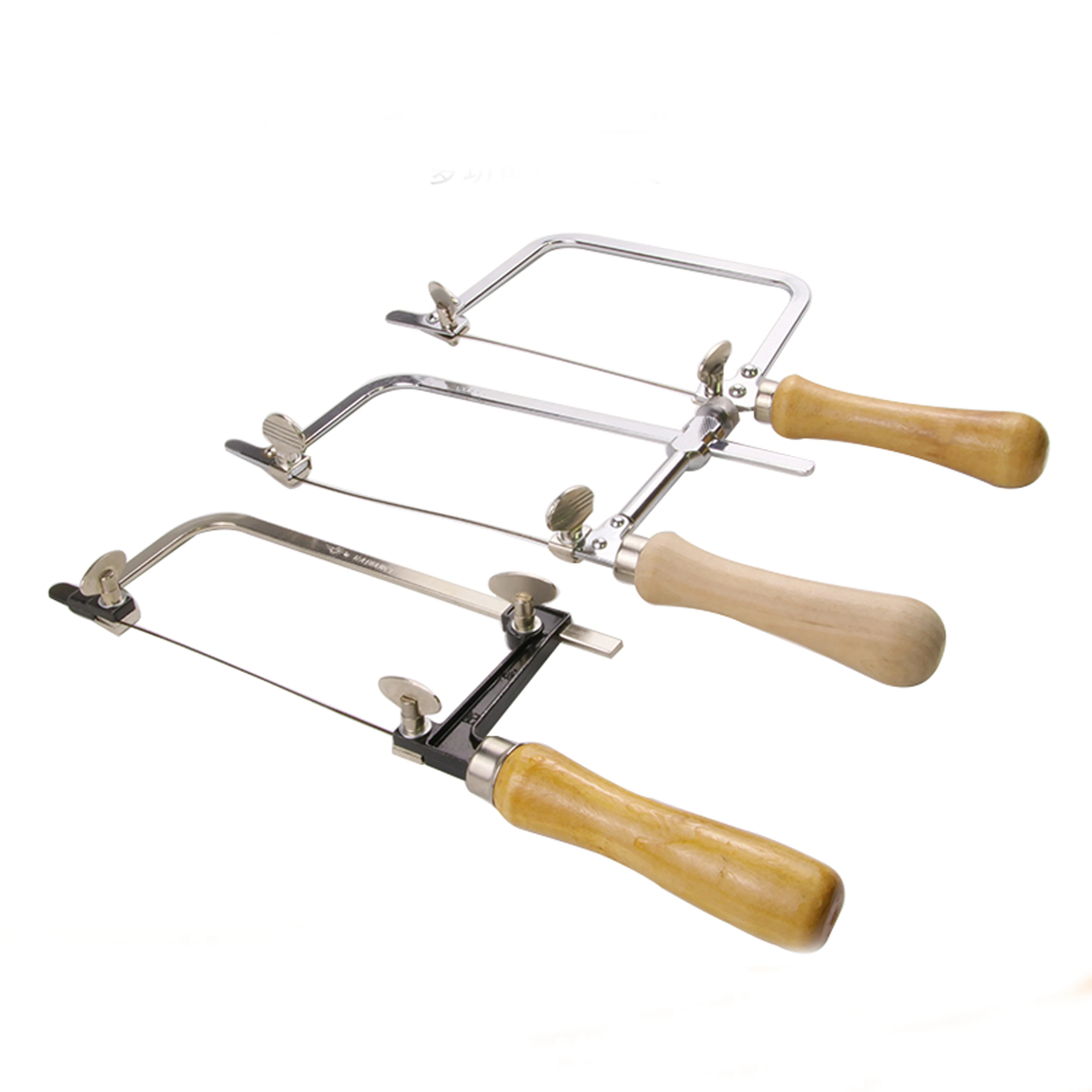 Professional Adjustable Saw Bow Wooden Handle of Jewelry Saw Frame Hand Tools Jeweler's Saw Frame, Other