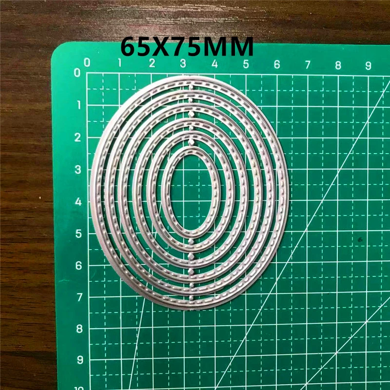 

Circle Background Metal Cutting Dies Rectangle Square Circle Oval Heart Frames for DIY Scrapbooking Craft Paper Cards Making