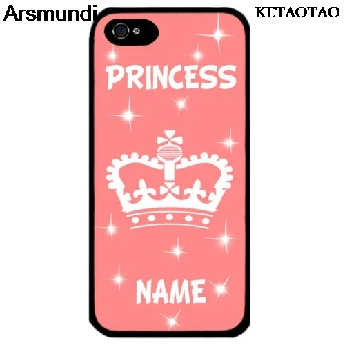 KETAOTAO Principessa Rosa Corona sparkle Phone Cases for iPhone 4S 5C 5S 6S 7 8 Plus X Samsung Case Soft TPU Rubber Silicone |