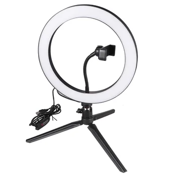 

1 Set Fill Light Phone Live Ring 26cm Holder LED Lamp for Photography