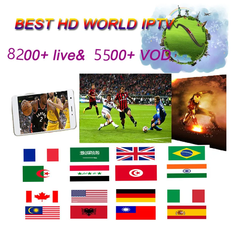 

French IPTV Belgium IPTV SUNATV Arabic IPTV Dutch IPTV Support Android m3u updated to 8200+Live and 5500 Vod supported. 4.9