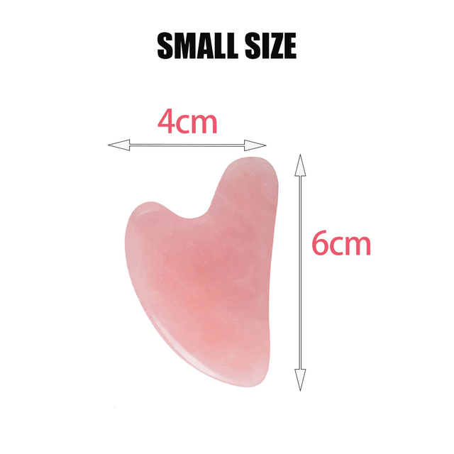 Quartz Gua Sha Scraping Stone Gouache Scraper Facial Body Massager Guasha SPA Skincare Face Lifting Anti-Aging Wrinkle Tool